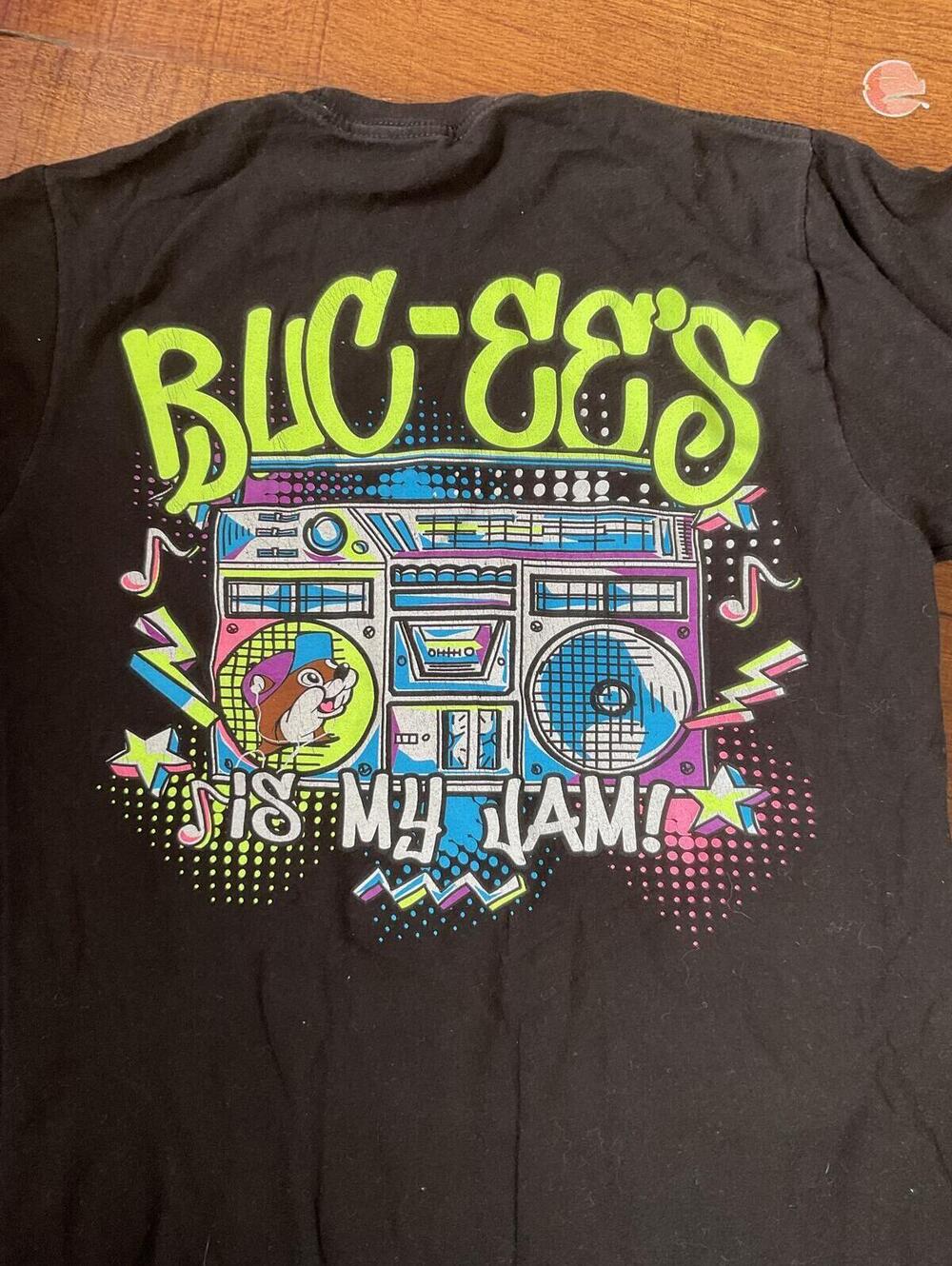 Buc-ee’s "Is My Jam" Graphic Tshirt - Size AS - Buc-ee the Beaver Glow in dark - Picture 4 of 4